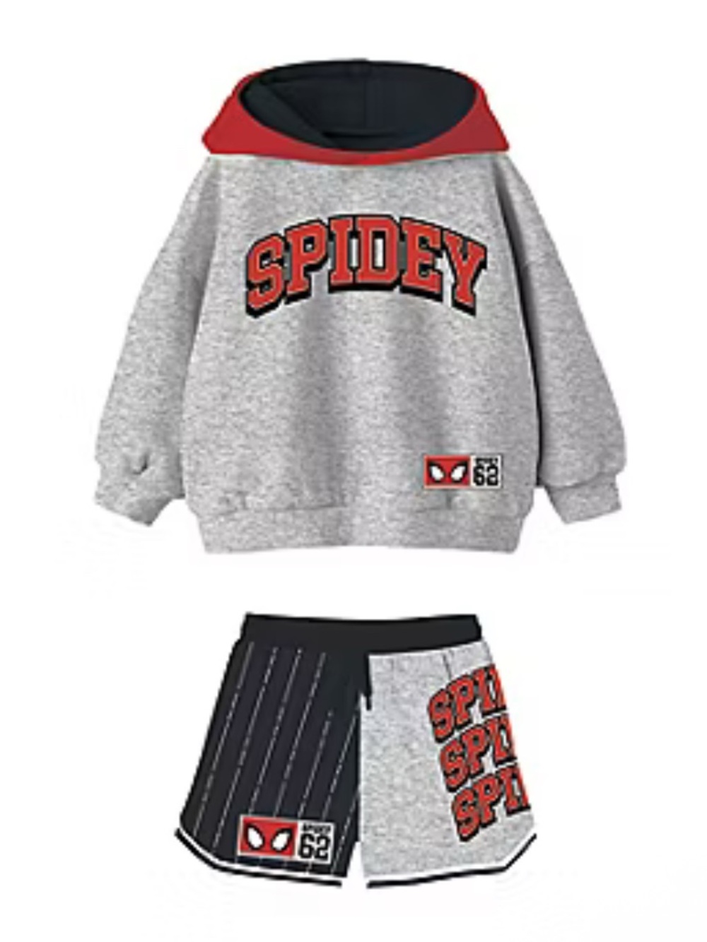 Marvel/Disney Collection Little & Big Kid Boys Spiderman 2-pc. Short Set